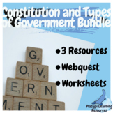 Australian Constitution and Types of Government Bundle Yea