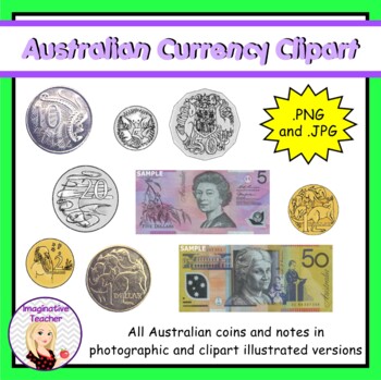Preview of Australian Currency Clipart