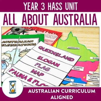 Preview of Australian Curriculum 8.4 Year 3 HASS Unit - Australia