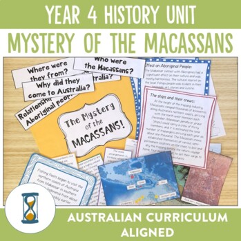 Preview of Australian Curriculum 8.4 Year 4 History Unit - Mystery of the Macassans