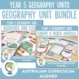 Australian Curriculum 8.4 Year 5 Geography Unit Bundle