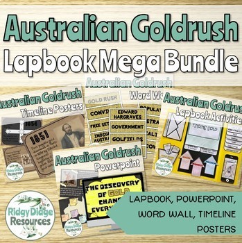 Preview of Australian Curriculum 8.4 Year 5 History Unit - Australian Gold Rush