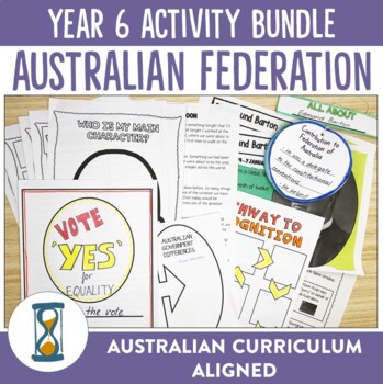 Preview of Australian Curriculum 8.4 Year 6 Australian Federation Activity Pack