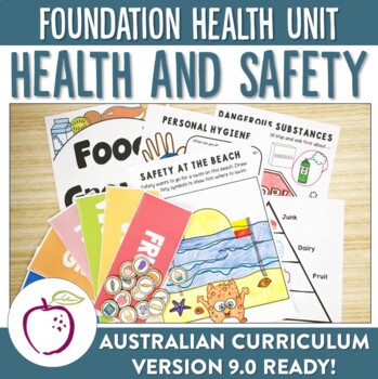 Preview of Australian Curriculum 8.4 and 9.0 Foundation Health Unit - Health and Safety