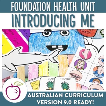 Preview of Australian Curriculum 8.4 and 9.0 Foundation Health Unit - Introducing Me