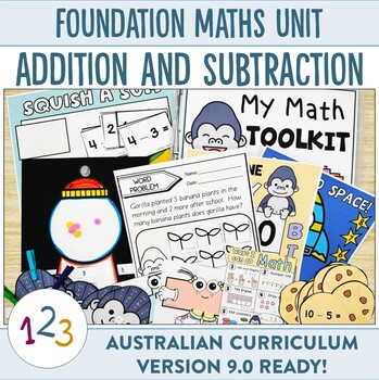 Preview of Australian Curriculum 9.0 Foundation Maths Unit Addition and Subtraction