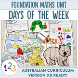 Australian Curriculum 9.0 Foundation Maths Unit Days of the Week