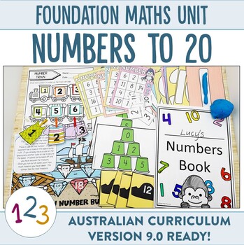 Preview of Australian Curriculum 9.0 Foundation Maths Unit Numbers to 20