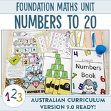 Australian Curriculum 9.0 Foundation Maths Unit Numbers to 20
