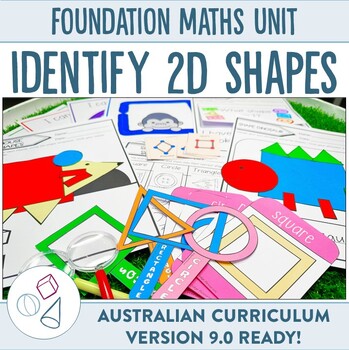 Preview of Australian Curriculum 9.0 Foundation Maths Unit Shapes