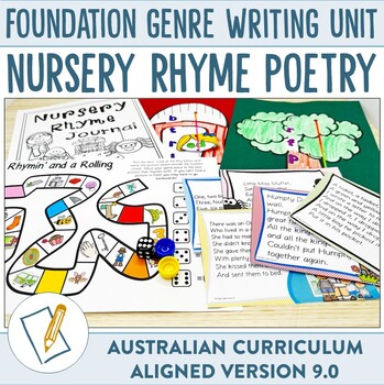 Preview of Australian Curriculum 9.0 Foundation Writing Unit Poetry