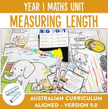 Preview of Australian Curriculum 9.0 Year 1 Maths Unit Length