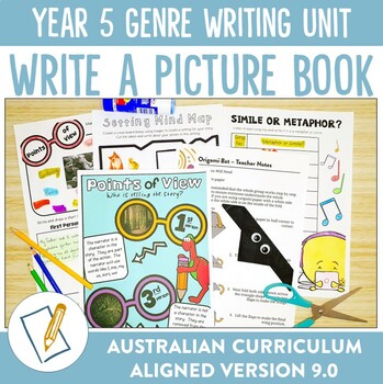 Preview of Australian Curriculum 9.0 Year 5 Writing Unit Narrative