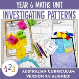Australian Curriculum 9.0 Year 6 Maths Unit Patterns