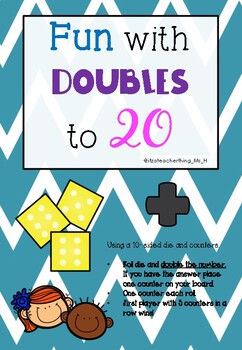 Preview of Australian Curriculum: Fun with Doubles to 20