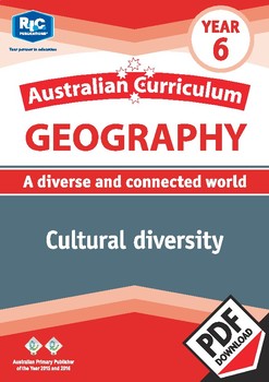 Preview of Australian Curriculum Geography: Cultural diversity – Year 6