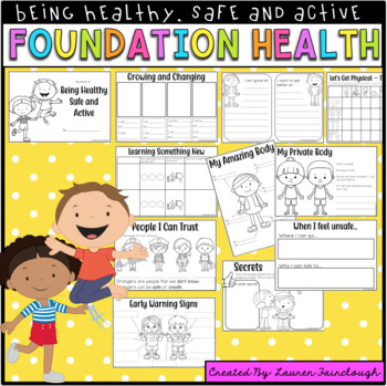Preview of Australian Curriculum Health - Foundation Book 1