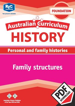 Preview of Australian Curriculum History: Family structures – Foundation