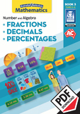 Australian Curriculum Mathematics – Fractions, decimals & percentages - Yr 5 & 6