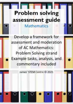 Preview of Australian Curriculum Mathematics - Problem Solving assessment guide