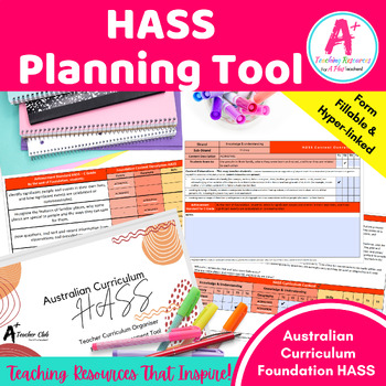 Preview of Australian Curriculum Organiser HASS Foundation