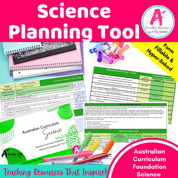 Preview of Australian Curriculum Organiser Science Foundation