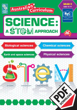 Preview of Australian Curriculum Science: A STEM approach – Year 5