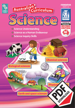 Preview of Australian Curriculum Science – Foundation ebook