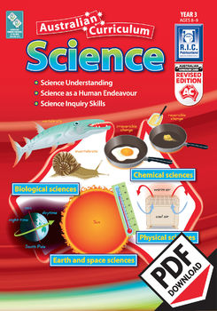 Preview of Australian Curriculum Science – Year 3 ebook