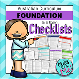 Australian Curriculum Term & Yearly Checklists: Foundation
