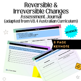 Australian Curriculum V8.4 Reversible & Irreversible Chang