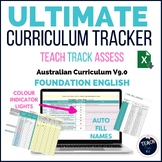 Australian Curriculum V9.0 Foundation Prep Ultimate Tracke