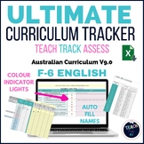 Australian Curriculum V9.0 Ultimate Tracker - English F-6