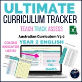 Australian Curriculum V9.0 Year 2 Ultimate Tracker - English