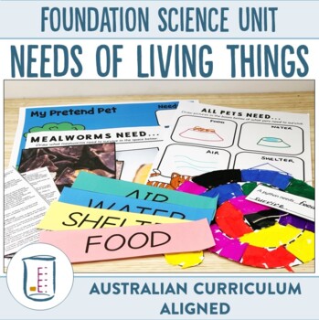 Preview of Australian Curriculum Version 8.4 Foundation Science Unit Needs of Living Things