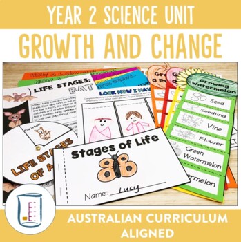 Preview of Australian Curriculum Version 8.4 Year 2 Science Unit Growth and Change