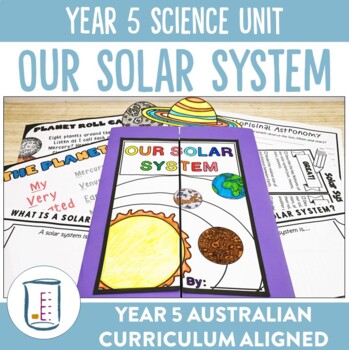 Preview of Australian Curriculum Version 8.4 Year 5 Science Unit Our Solar System
