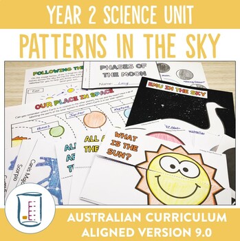 Preview of Australian Curriculum Version 9.0 Year 2 Science Unit Patterns in Our Sky