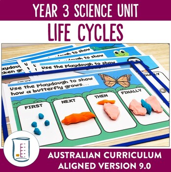 Preview of Australian Curriculum Version 9.0 Year 3 Science Unit Life Cycles