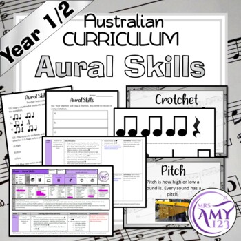 Preview of Australian Curriculum Year 1/2 Aural Skills Music Unit