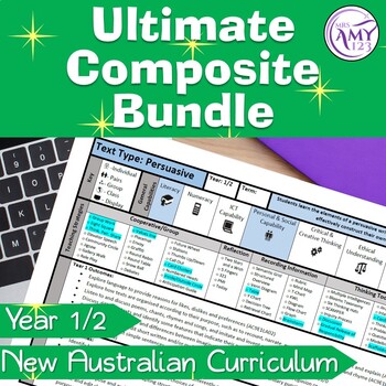 Preview of Australian Curriculum Year 1 /2 Ultimate Composite Bundle