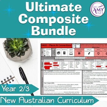 Preview of Australian Curriculum Year 2/3 Ultimate Composite Bundle