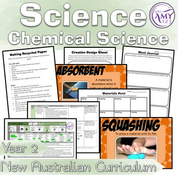 Preview of Australian Curriculum Year 2 Chemical Science Unit