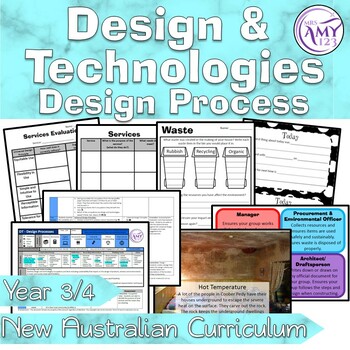 Preview of Australian Curriculum Year 3/4 Design and Technologies Design Process Unit