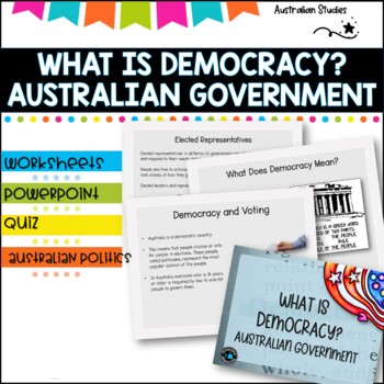 Preview of Australian Democracy and levels of government.