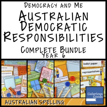 Preview of Australian Democratic Responsibilities COMPLETE BUNDLE (Year 6 HASS)