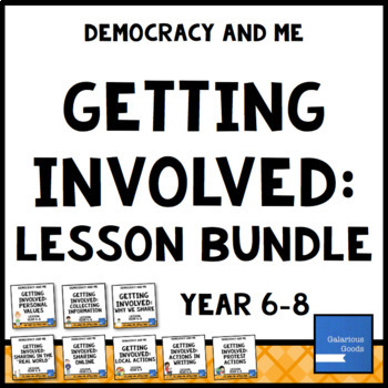 Preview of Getting Involved Lesson Bundle
