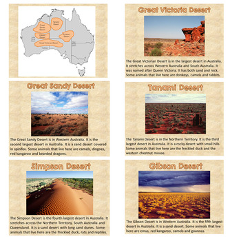 Australian Deserts by BunniesandBears | TPT
