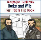 Australian Explorers - Burke and Wills - Fast Facts Flip Book