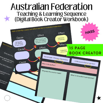 Preview of V8.4 Aligned Australian Federation: Teaching & Learning Digital Book Creator